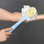 Soft Exfoliating Body Brush with Long Handle – Deep Clean & Massage