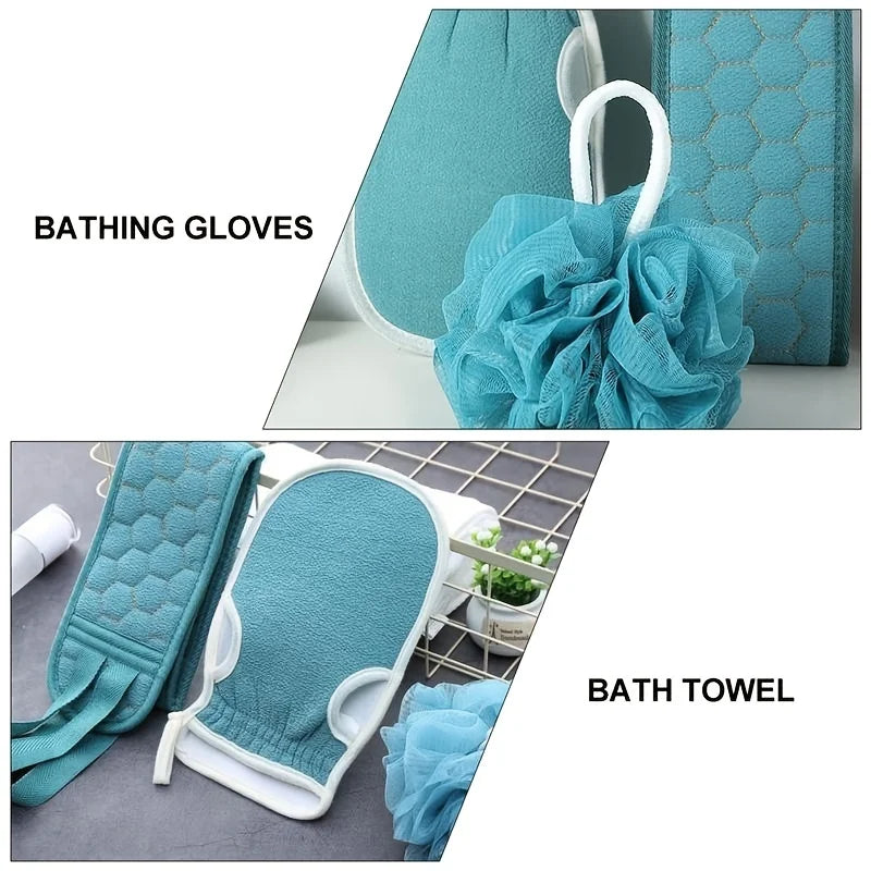 Ultimate Spa Body Scrubber Set for Deep Clean and Relaxing Massage